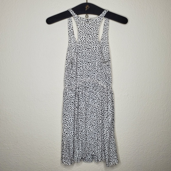 Garage Speckled A Line Racerback Mini Dress - Picture 3 of 7
